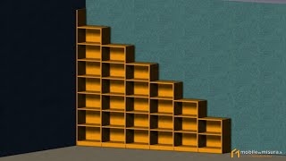 Libreria 6 vani a scala dx